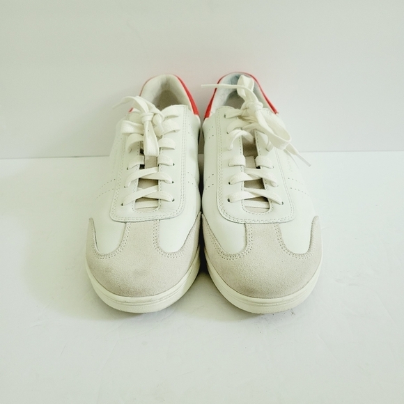 Frankie 4 Drew White Leather Sneakers, Size 9 - Picture 3 of 7